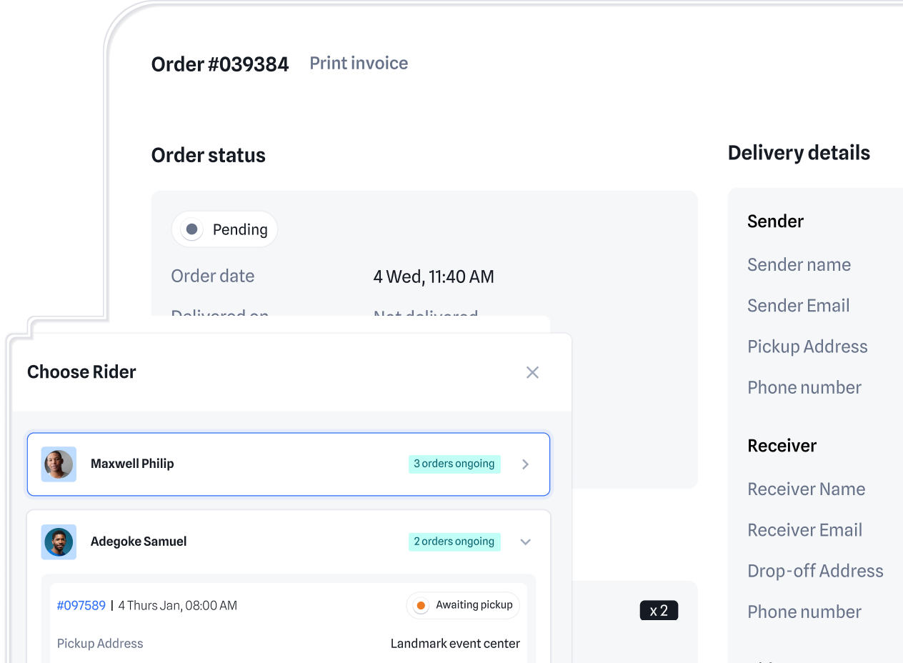 delivery rules